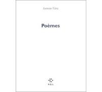Poèmes Antoine Vitez (Auteur)