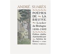Poèmes de la brume - André Suares - Conference - broché - Poésie
