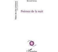 Poèmes de la nuit - Bertrand Carroy - L'harmattan - broché - Poésie