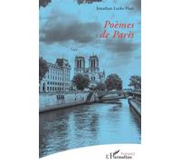 Poèmes de Paris - Jonathan Locke Hart - L'harmattan - broché - Poésie
