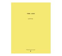 Poèmes Edition bilingue français-anglais - Yvonne Rainer - 33 Morceaux - broché - Poésie