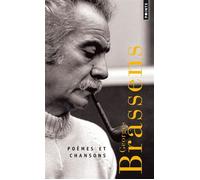 Poèmes et chansons - Georges Brassens - Points - Poche - Recueil