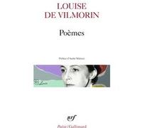 Poèmes Louise De Vilmorin (Auteur), André Malraux (Préface)