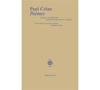 Poèmes Paul Celan (Auteur), John Edwin Jackson (Traduit et commenté par)