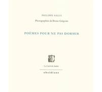 Poèmes pour ne pas dormir - Philippe Salus - Obsidiane - broché - Poésie