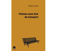 Poèmes sans titre de transport
