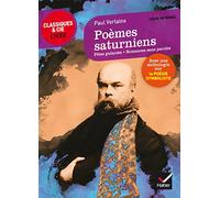 Poèmes saturniens, Fêtes galantes, Romances sans paroles Suivi d'un parcours sur la poésie symboliste - Paul Verlaine - Hatier - broché - Scolaire / Universitaire
