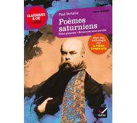 Poèmes saturniens, Fêtes galantes, Romances sans paroles Suivi d'un parcours sur la poésie symboliste - Paul Verlaine - Hatier - broché - Scolaire / Universitaire