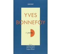 Poems of Yves Bonnefoy