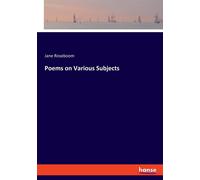 Poems On Various Subjects