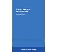 Poems, Written in Newfoundland