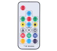 POENVFPO 17 Touches Contrôleur D'éclairage à Bande RVB pour Refroidisseur D'eau Informatique, Modes de Couleur Multiple, Matériau ABS Durable, adapté aux Amateurs de Jeu