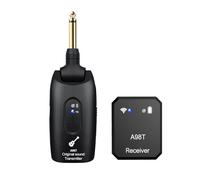 POENVFPO 2,4 G de Fil sans Fil dans le Système de Moniteur D'oreille, 270 ° Rotation Rotation Rechargeable Récepteur D'émetteur à Faible Latence pour la Répétition de la Bande de Studio