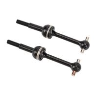 POENVFPO 2 Arbres de Transmission CVD pour Modèles Réduits RC, Joint en Acier pour Une Transmission de Puissance Efficace et Silencieuse, Compatibles avec Les Modèles TT02, TT01, TT01D