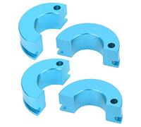 POENVFPO 2 Jeux d'embrayage RC, Chaussures d'embrayage en Alliage D'aluminium avec Ressort, Adaptés à la Voiture Télécommandée Nitro HSP 1 10 (Blue)