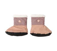 POENVFPO 2 Pièces Bottes Chauffantes électriques, Chauffage Rapide en Fibre de Carbone Chauffe-pieds Antidérapants Confortables avec Couche Polaire épaisse, pour le Travail, les études,