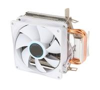 POENVFPO 9 Cm CPU CALM avec une Double, 2 Tubes de Chaleur pour Obtenir une Chaleur Plus Rapide, Idéale pour 775 1151 1155 1156 1200 1356 1366, FM1 / AM2 / AM2 + Utilisateur