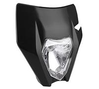 POENVFPO ABS Grand Couvercle d'apidé de Phare, s'adapte aux Modèles SX, EXC, avec des Options Noires et Orange, pour 250Exc-F Six Jours 125SX 150SX 250SX (Black)