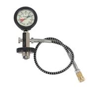 POENVFPO Adaptateur de Cylindre de Gonflage à Gaz de Plongée, Adaptateur de Soupape de Bouteille de Plongée en Acier Inoxydable pour Les Tests de Pression