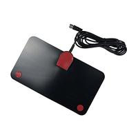 POENVFPO Antenne de Télévision HD Numérique Durable, Installation Facile, Antenne HDTV avec Amplificateur pour Toutes Les Chaînes Locales, Intérieure pour la Télévision