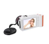 POENVFPO Appareil Photo Numérique 4K, Zoom Photo 50X 70MP avec WiFi et écran Rabattable pour Vlogging et Photographie de Voyage Ouverture F1.8 (White)