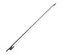 POENVFPO Archet de Violon 4/4 de Style Baroque, Bâton Rond en Placage de Fibre de Carbone avec Crin de Cheval de Mongolie de qualité AAA pour un Jeu Fluide et un Son Brillant