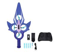 POENVFPO Avion RC EPP, Avion télécommandé en Mousse 2,4 G avec Une Touche de Décollage et D'atterrissage, 3 Modes de Vitesse, Photo Vidéo, pour Enfants, Adultes, Pilotes Débutants (Purple)