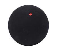 POENVFPO Balle de Squash, Balles de Raquette de Squash en Caoutchouc à Point Bleu Unique de 37 Mm pour L'entraînement de Compétition pour Débutants (Point Rouge Unique)