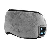 POENVFPO Bandeau Bluetooth, écouteurs sans Fil, Masque pour Les Yeux avec Musique, pour Dormir, Entraînement, Yoga, Insomnie (Grey)
