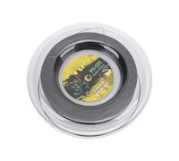 POENVFPO Bobine de Cordage de Tennis, 200 M (218,7 yd) de Monofilament en Polyester avec Surface Cannelée pour Un Meilleur Contrôle et Un Effet Optimal, pour Les Amateurs et (Black)