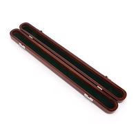 POENVFPO Boîte à Bâtons, étui de Rangement en Bois pour Bâton avec 2 Boucles Fixes, Accessoires de Protection pour Instruments de Musique, Cadeau pour les Amateurs de Musique (boîte ronde)