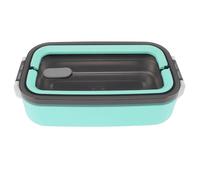 POENVFPO Boîte à étanche Isolée en Acier Inoxydable, pour le Bureau des étudiants, Récipient Alimentaire pour Déjeuner Allant au -ondes, 700ml (GREEN)