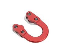 POENVFPO Boucle D pour Tir à l'arc, Alliage D'aluminium, Empêche la Chute des Flèches, Augmente la Précision, Convient aux Utilisateurs 'Arc à Poulies (Rouge)