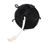 POENVFPO Boule à Alimentation Lente pour Cheval, Distributeur de Friandises Interactif à Suspendre avec Attache élastique pour Encourager la Mastication Naturelle et Prévenir L'ennui