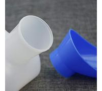 POENVFPO Bouteilles d'urine Unisexes de 1000 Ml, Urinoir Portable en Plastique pour Enfants et Adultes Lors de Longs Voyages et de Camps en Plein Air (WHITE)