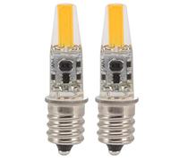 POENVFPO Candélabre E12 Ampoule LED Lumière Chaude 2W Efficacité Énergétique pour et 2pcs Silicone