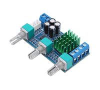 POENVFPO Carte Amplificateur de Puissance Double Canal 2 X 80 W, Module PCB avec Contrôle du Volume, DC 12-24 V, pour Cinéma Maison et Systèmes Professionnels