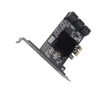 POENVFPO Carte D'extension PCI E Haute Vitesse à 8 Ports pour 10 et OS X Interface PCI-E 1X Intégrée
