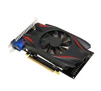 POENVFPO Carte Graphique 2 Go, Carte Vidéo de Jeu PCIe 3.0 128 Bits avec Refroidisseur à Double Ventilateur pour Les Jeux sur PC et Les Constructions de Cinéma Maison (2G)