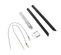 POENVFPO Carte WiFi Fil 8265NGW avec Adaptateur BT 4.2 Double Bande Fréquence 1200 Mbps, Adaptée aux Utilisateurs Internet Haut Débit, Carte WiFi avec Interface M.2 (Support d'antenne Externe)