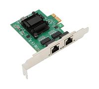 POENVFPO Cartes Haute Performance Port PCIE GIGABIT NIC Adapter LAN 82751EB Ethernet Card pour Serveur avec Porte-Affiche/Contour