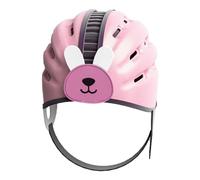 POENVFPO Casque de bébé, Réglable, Respirant, Doux, Anti-Collision, Protection de Tête de sécurité pour Tout-Petits avec Trous de Ventilation, pour Ramper et Marcher de 0 à 48 Mois (Pink)