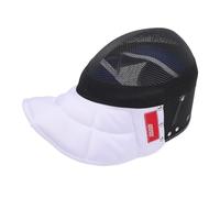 POENVFPO Casque D'escrime, Conception de Grille à Masse en Acier en Carbone avec Doublure et Visière Renforcée, Système de Sangle élastique pour Ajustement sécurisé, CE 350N pour Les (S)