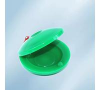 POENVFPO Castagnettes à Doigts pour Enfants, Rythme D'instrument de Musique en Plastique Durable pour Enfants, adapté à L'apprentissage de la Musique et à L'interaction Parent-enfant (GREEN)