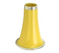 POENVFPO Clarinette Bell, ABS Ring Metal Plaquée en Plastique, Accessoire D'Instruments à Vent, pour Divers Instruments à Vent (CC30 Jaune)