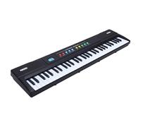 POENVFPO Clavier électronique, 8 Tonalités, 16 Rythmes, Enregistrement avec Micro, Mode D'enseignement, Clavier Musical Portable pour Débutants