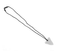 POENVFPO Collier de Dentition en Silicone, Jouet à Mâcher pour bébé, Anneau de Dentition pour Enfants Autistes, Pendentif pour Enfants de 3 Mois Au-dessus du Blanc (WHITE)