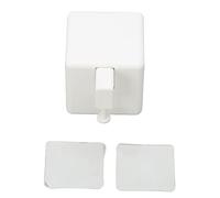 POENVFPO Commutateur de Robot à Doigt, Tige de Poussée de clé de Commutateur Intelligent Polyvalent avec Contrôle par Application pour Assistant Vocal, Blanc