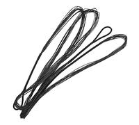 POENVFPO Corde d'arc à 12 Brins, Légère et Portable, avec Guide-cœur renforcé pour Arc Recourbe et Arc de Chasse américain. (66 Pouces)