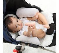 POENVFPO Coussin de Siège de bébé Respirant, Coussin de Soutien du Corps Doux pour Siège de Voiture de Poussette, Automne Hiver Printemps été adapté aux Bébés de Moins de 11 Kg, Matériau en élasthanne